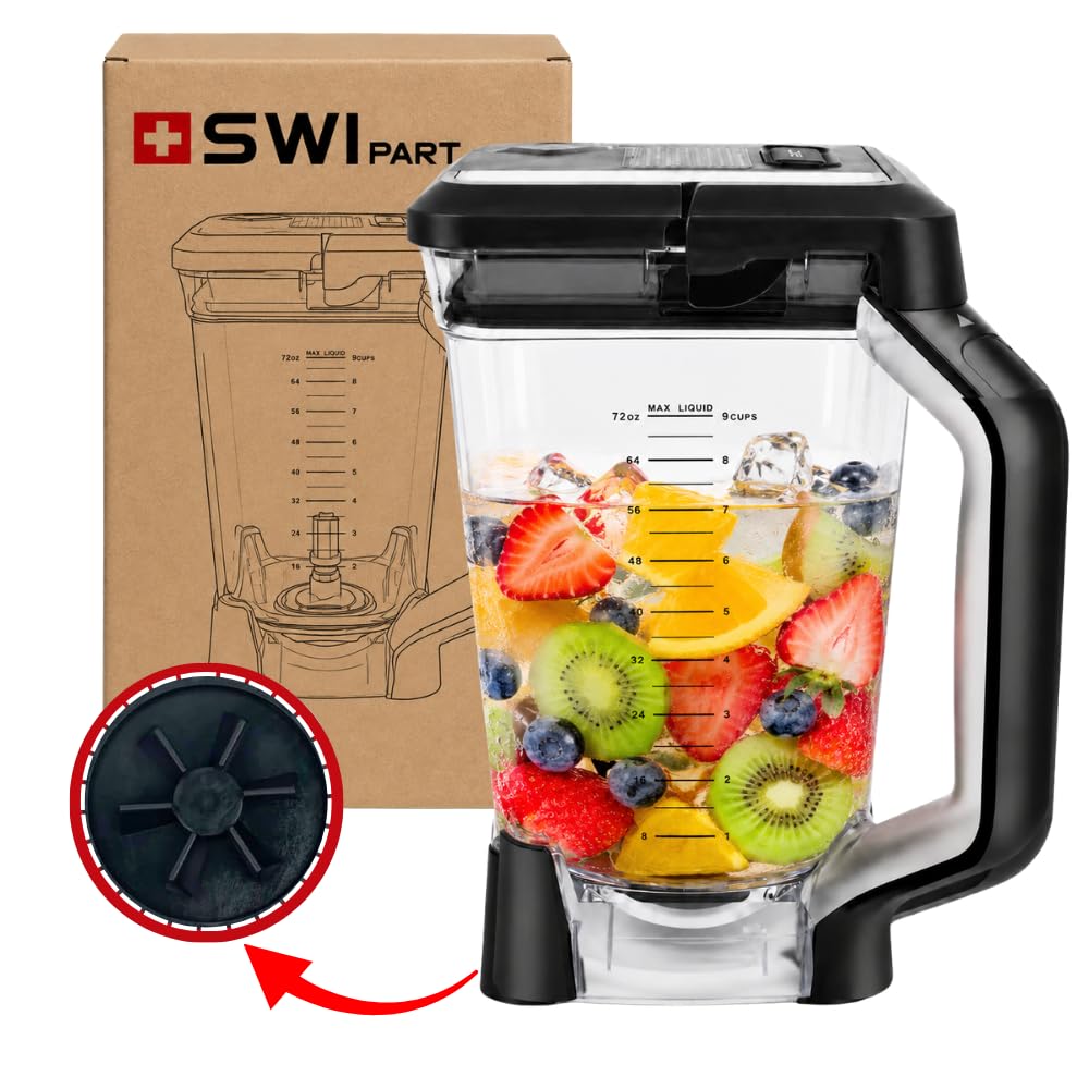 72 oz replacement blender pitcher with locking lid for Ninja BL610