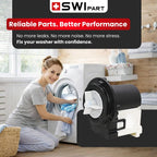 4681EA2001T Washer Drain Pump Motor for LG and Kenmore Washing Machines – 120V 85W, Replaces AP5328388 PS3579318 4681EA1007G 4681EA1007D, Fits WM2101HW WM3270CW