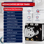 WE04X24550 Dryer Timer for GE Dryers GTD42EASJ2WW GTD48EASW0WB GTD42EASJ1WW GTD42GASJ2WW GTX42GASJ2WW – Replaces 234D2377P004 TMD14M30 WE04X24549 TMD16M12